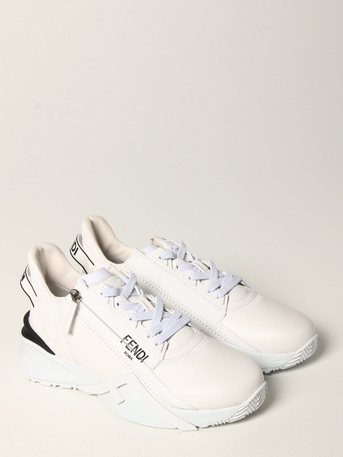Спортивная обувь Fendi: Спортивная обувь Женское Fendi белый 2
