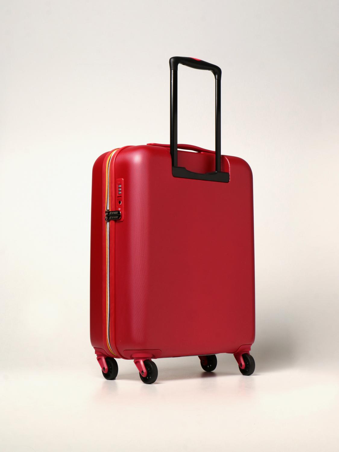 K-WAY: Maleta hombre | Maleta K-Way Hombre Rojo | Maleta K-Way K111JMW  GIGLIO.COM