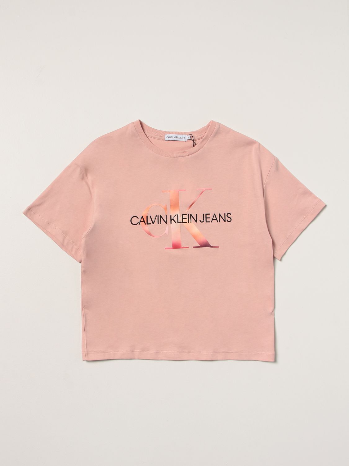 T-shirt Calvin Klein: T-shirt kids Calvin Klein pink 1