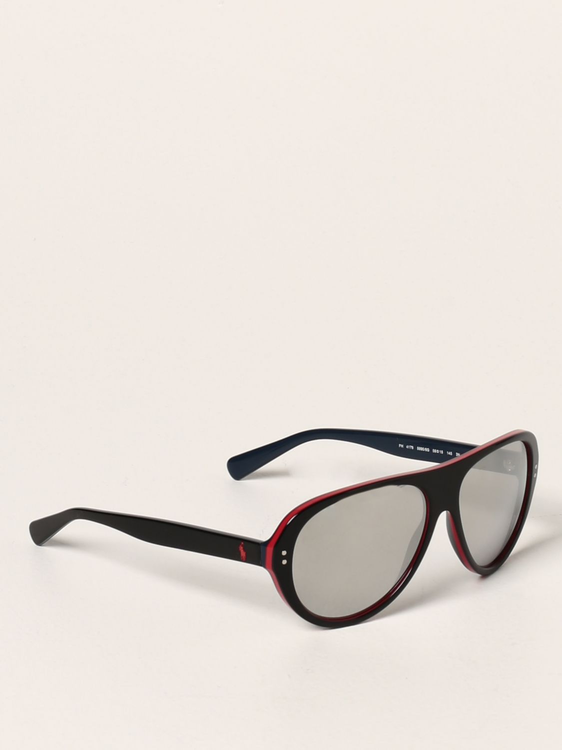 Outlet Polo Ralph Lauren: Gafas para hombre, Negro | Gafas Ralph Lauren PH 4178 en en GIGLIO.COM