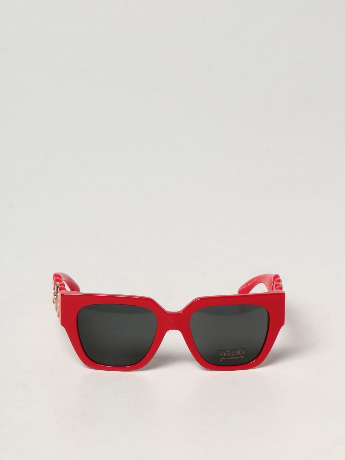 Glasses Versace: Versace sunglasses in acetate red 2