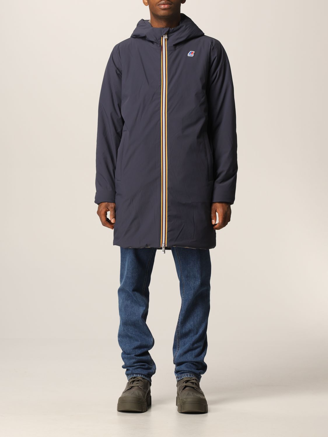 K-WAY: jacket for men - Black 1 | K-Way jacket K71125W online at GIGLIO.COM