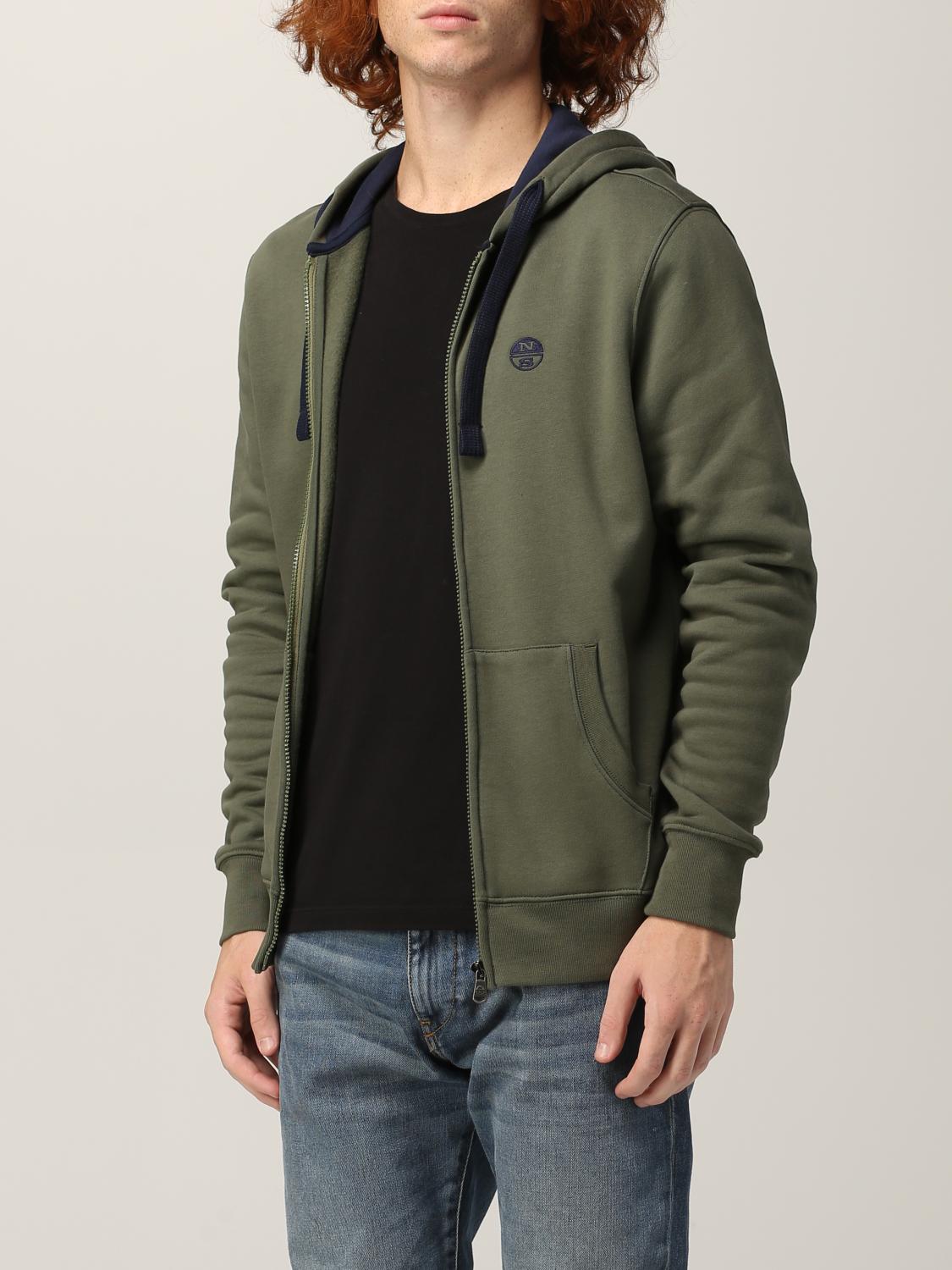 NORTH SAILS: Sudadera hombre - Azul Claro | Sudadera North Sails 691627  GIGLIO.COM