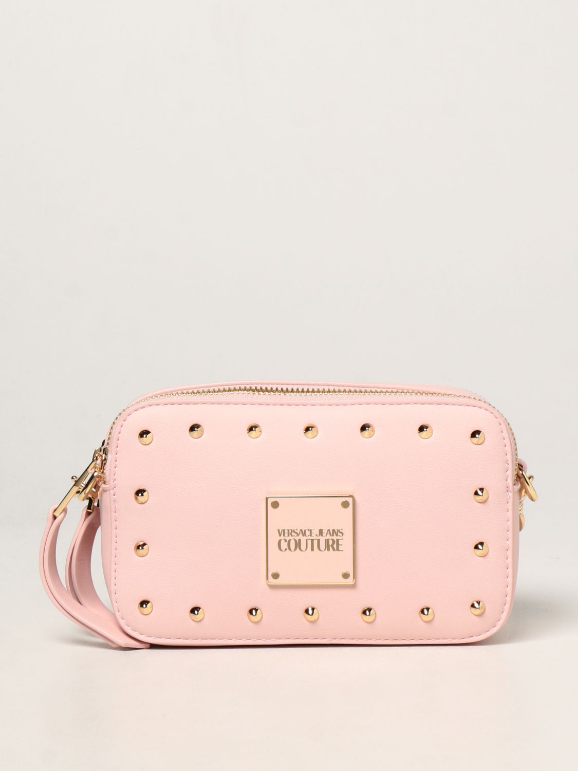 Crossbody bags Versace Jeans Couture: Versace Jeans Couture crossbody bag in synthetic leather pink 1
