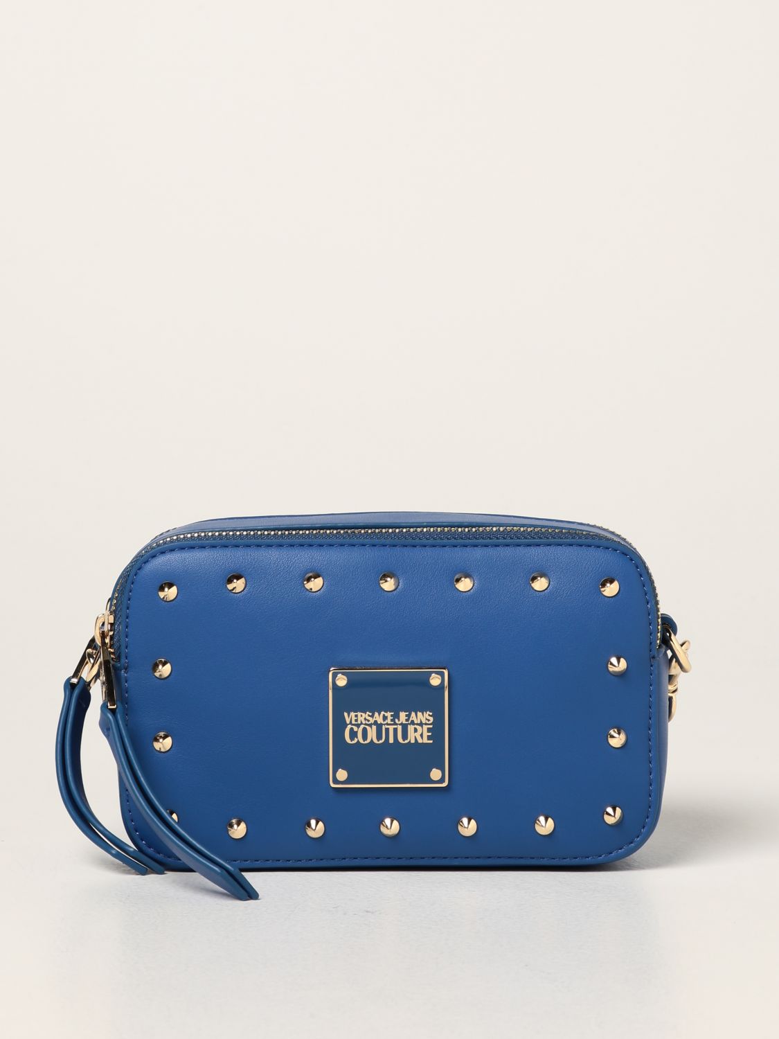Crossbody bags Versace Jeans Couture: Versace Jeans Couture crossbody bag in synthetic leather blue 1 1