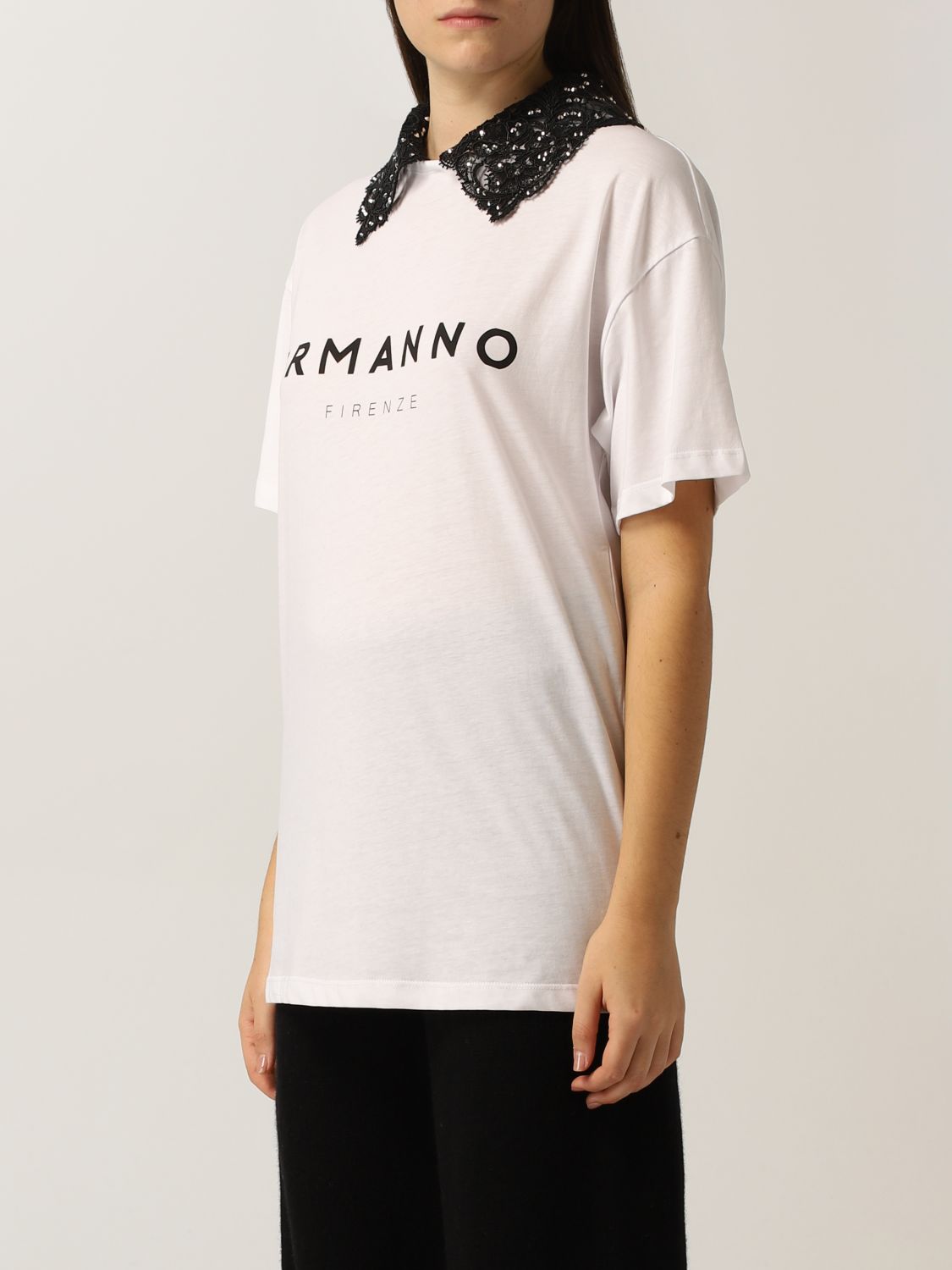 T-Shirt Ermanno Ermanno Scervino: T-shirt women Ermanno Firenze white 3