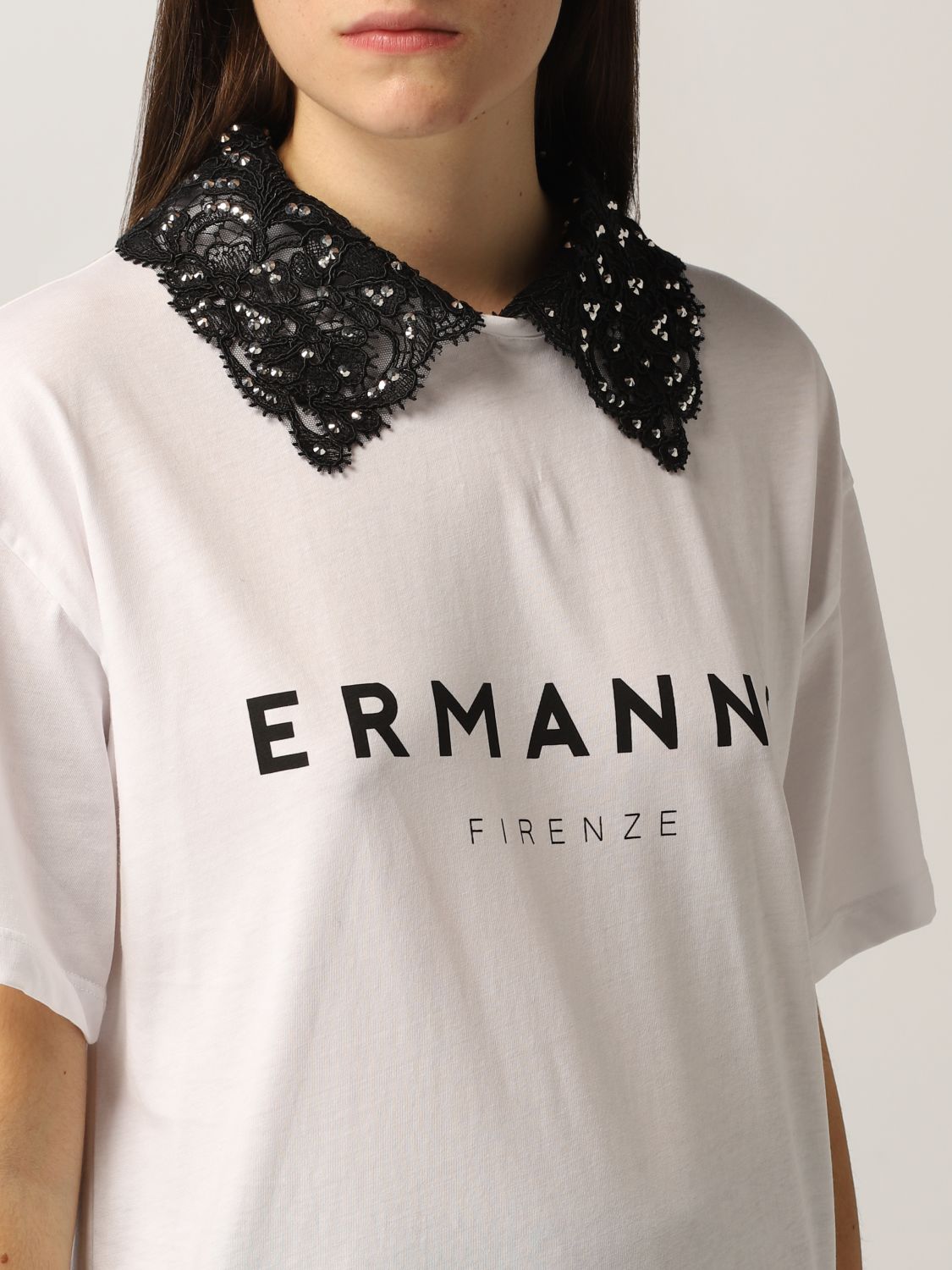 T-Shirt Ermanno Ermanno Scervino: T-shirt women Ermanno Firenze white 4