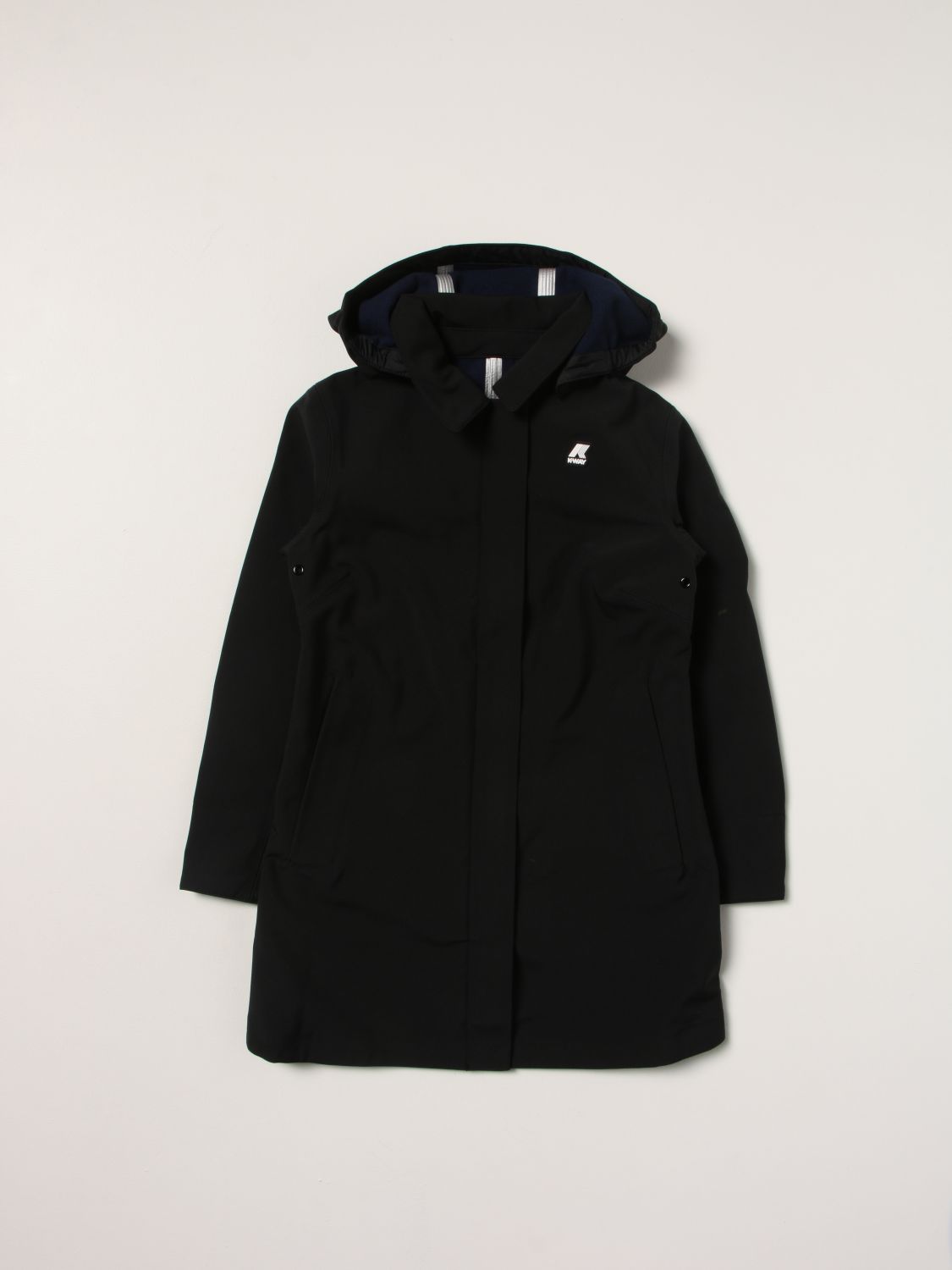 K-WAY: Coat kids - Black | K-WAY jacket K41128W online at GIGLIO.COM
