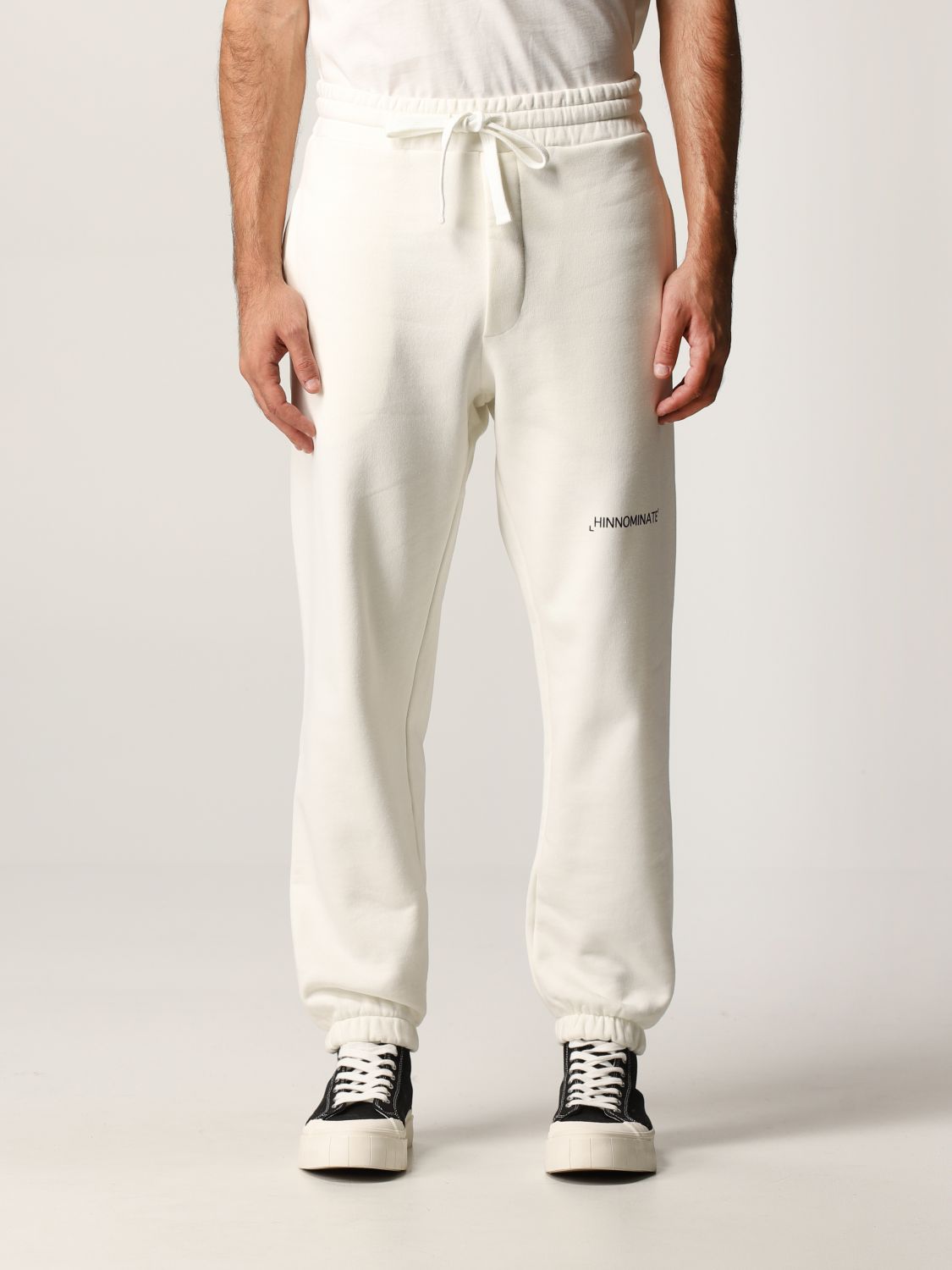 HINNOMINATE: pants for man - White | Hinnominate pants HNMSP06 online ...