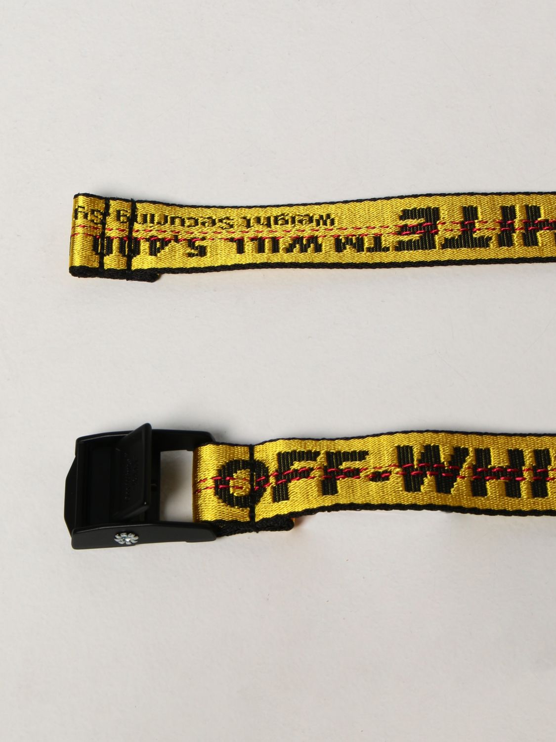 OFF-WHITE: Belt women Off White - Yellow | Belt Off-White ...