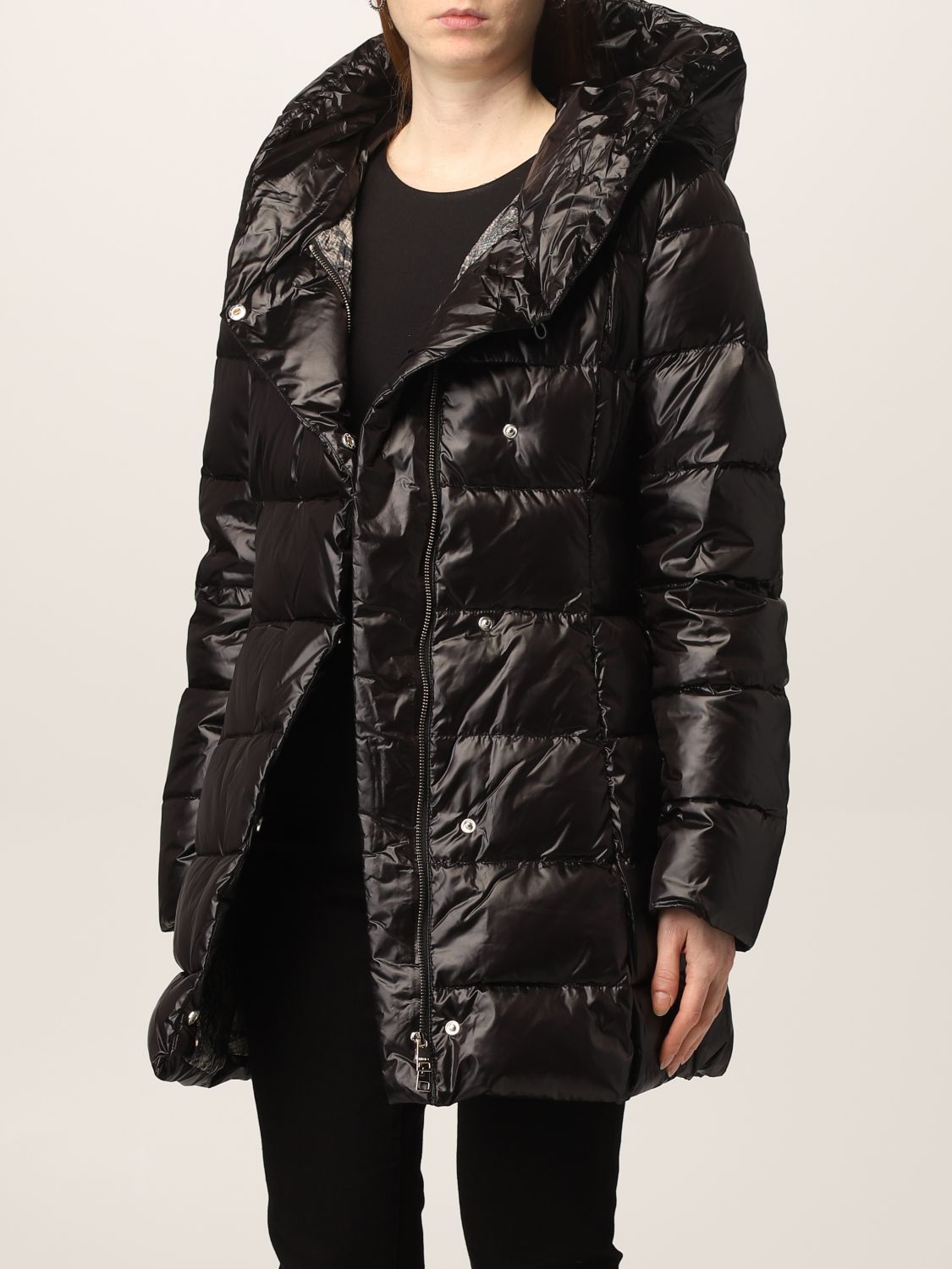 Jacket Liu Jo: Liu Jo down jacket in quilted and padded nylon black 3