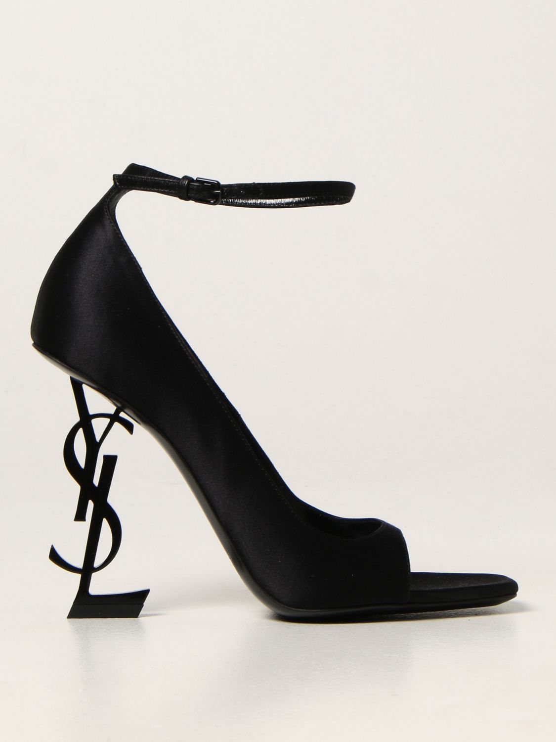Sandalias de tacón Saint Laurent: Zapatos de tacón mujer Saint Laurent negro 1