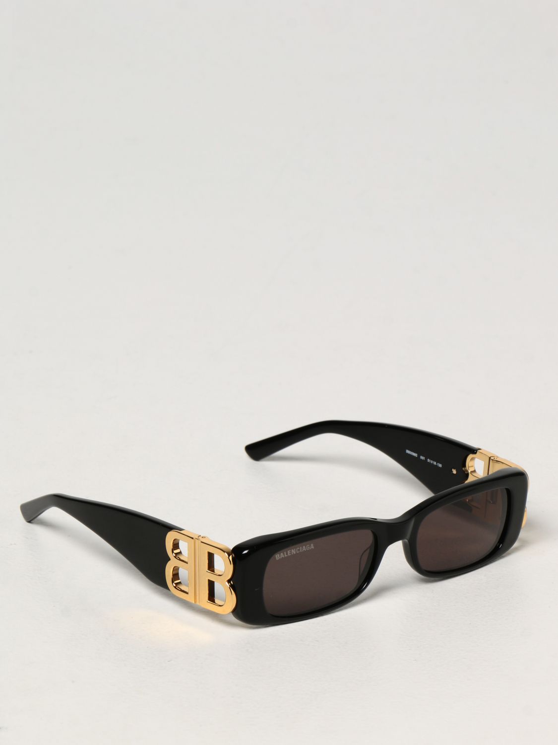Invisible cat sunglasses Balenciaga Black in Metal  24929836