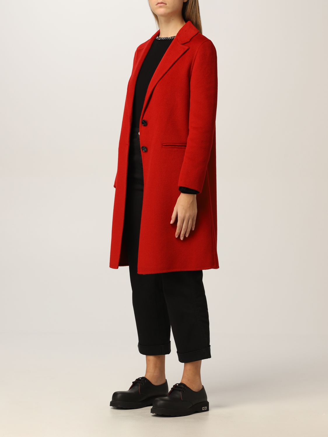 Manteau Kaos: Manteau femme Kaos rouge 3