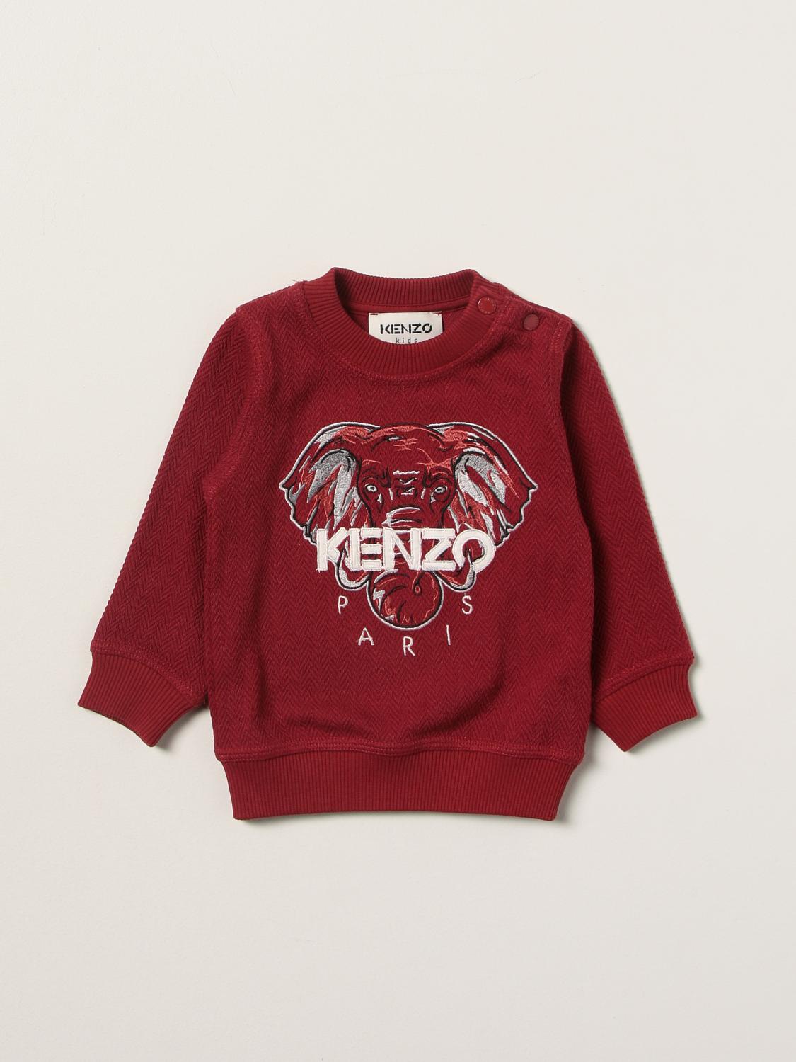 KENZO JUNIOR sweater for baby Red Kenzo Junior sweater K05095