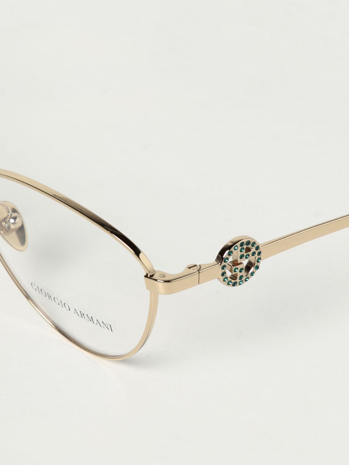Glasses Giorgio Armani: Giorgio Armani metal eyeglasses gold 4