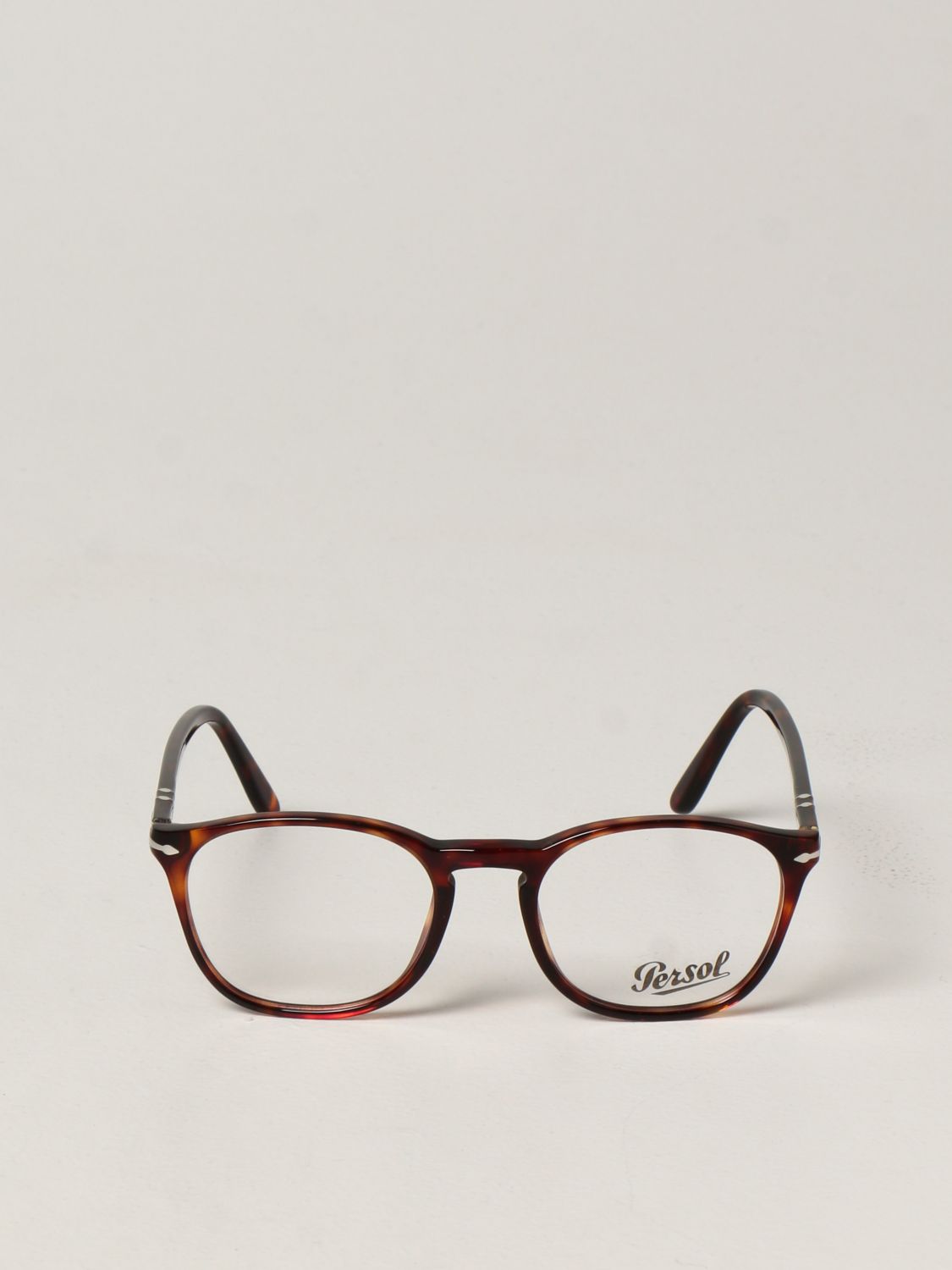 Glasses Persol: Persol eyeglasses in acetate brown 2