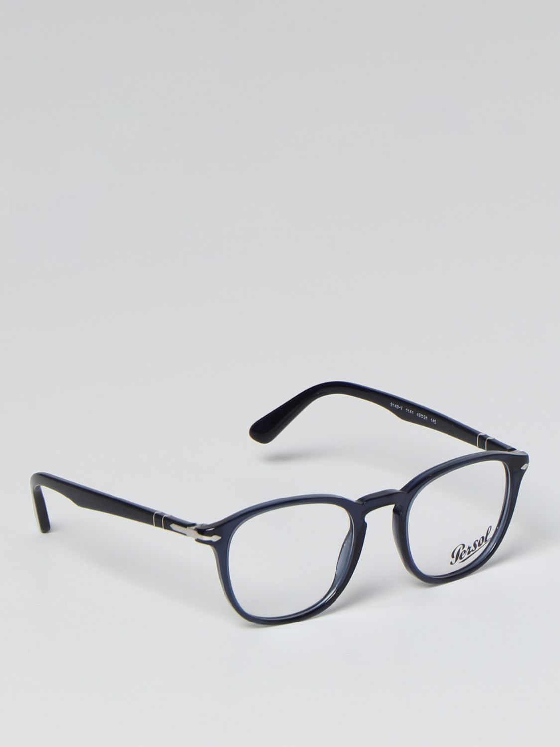Glasses Persol: Persol eyeglasses in acetate blue 1