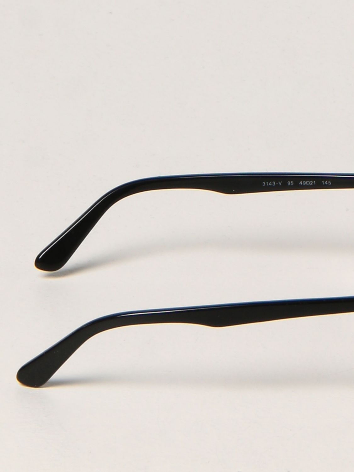 Glasses Persol: Persol eyeglasses in acetate black 1 3