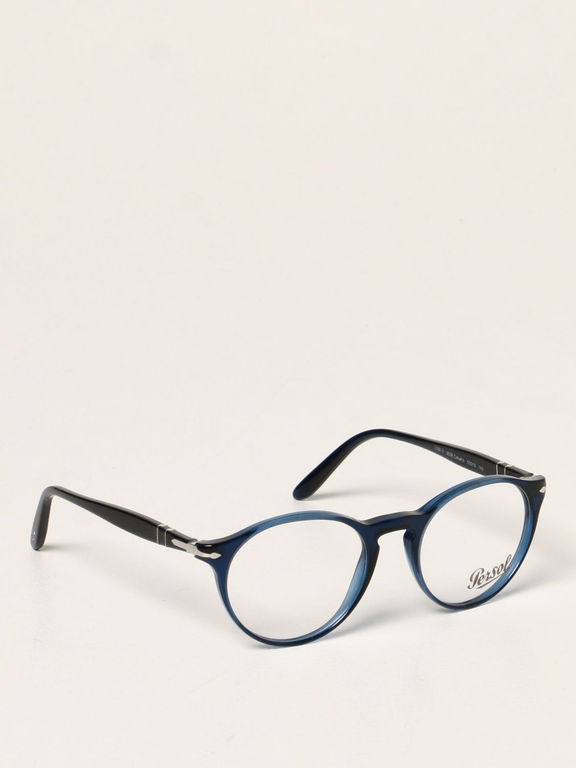 Glasses Persol: Persol eyeglasses in acetate cobalt 1