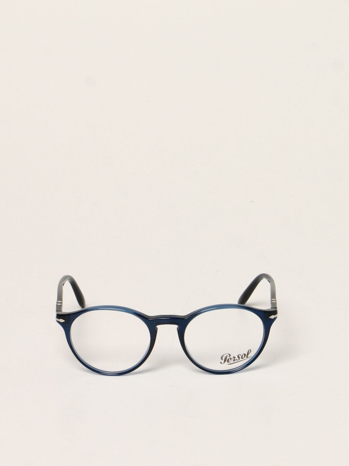 Glasses Persol: Persol eyeglasses in acetate cobalt 2