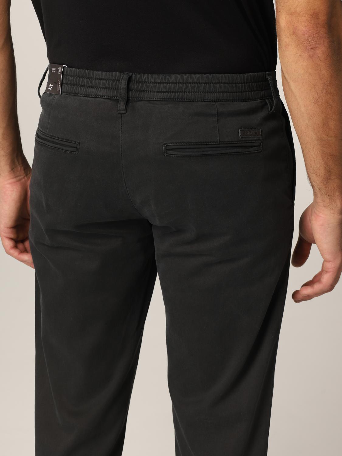JECKERSON: Pantalone uomo - Nero | Pantalone Jeckerson PA047 TS205  GIGLIO.COM