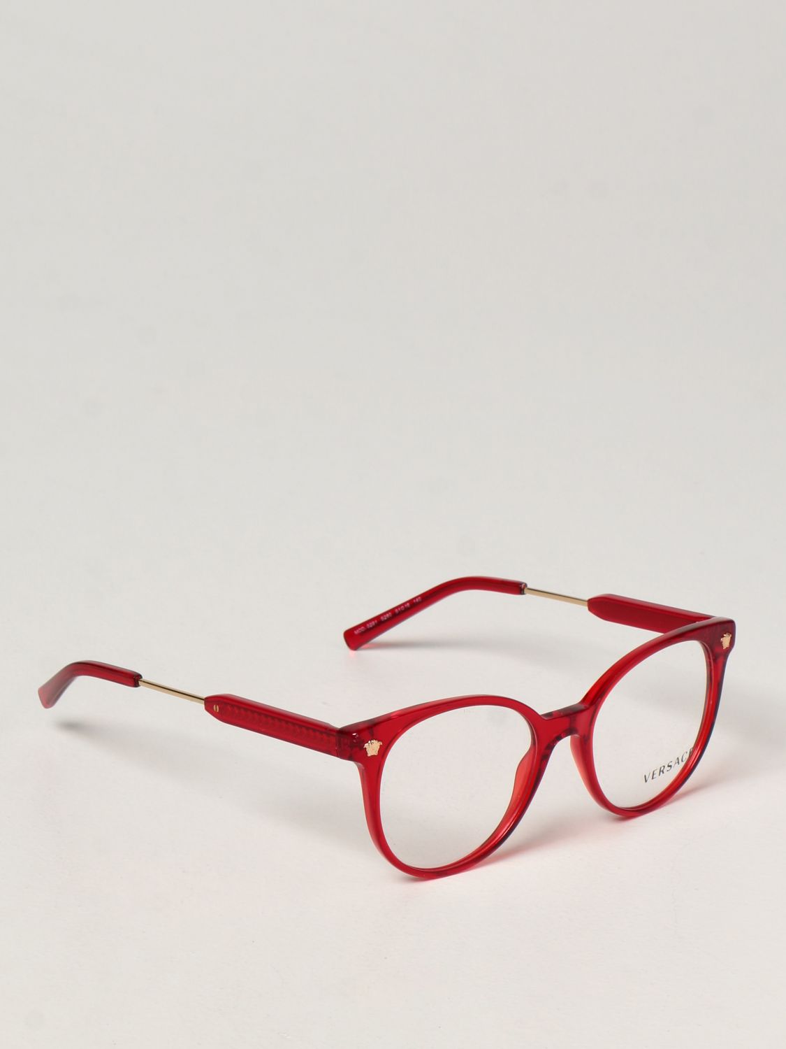 Glasses Versace: Versace acetate eyeglasses red 1