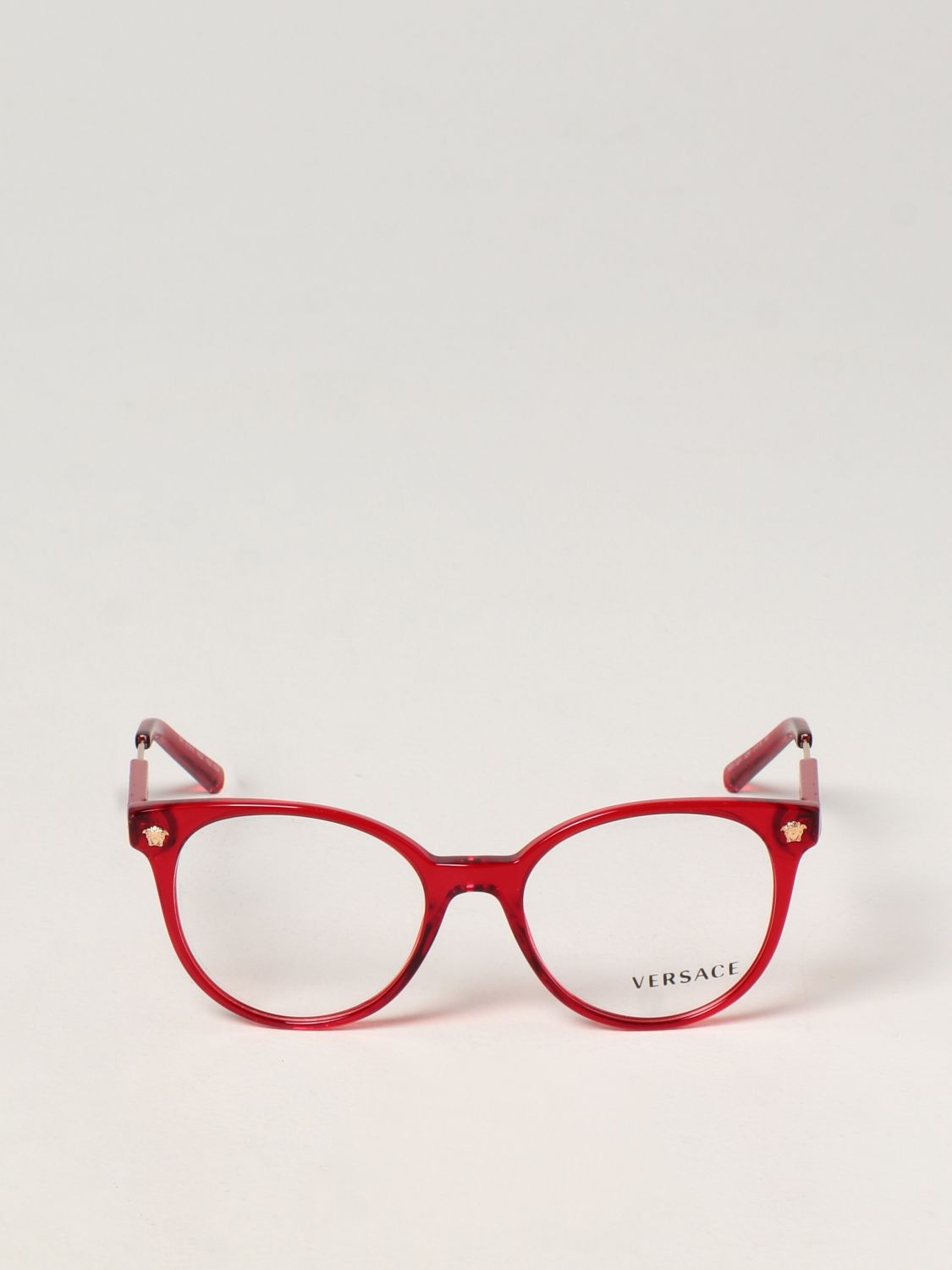 Glasses Versace: Versace acetate eyeglasses red 2
