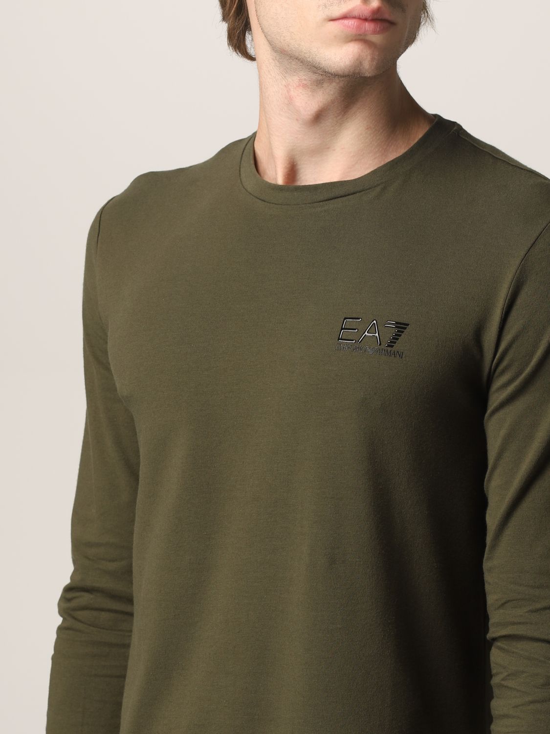 ea7 khaki t shirt