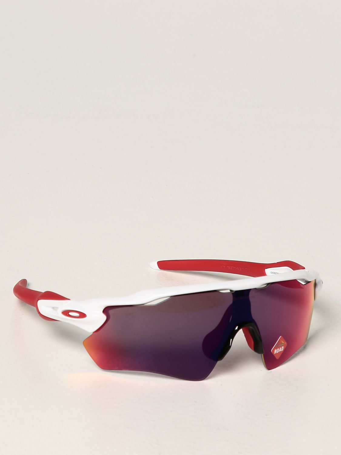 OAKLEY: sunglasses in acetate - White | Oakley sunglasses RADAR EV PATH 9208 online on