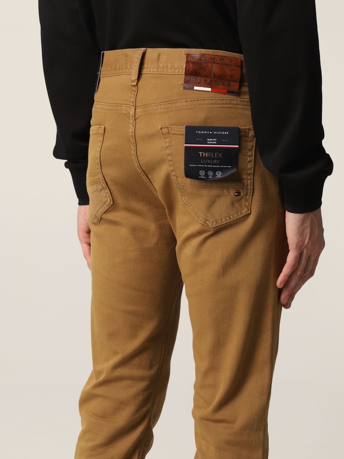 Tommy Hilfiger slacks discount 97% MEN FASHION Trousers Corduroy Brown 