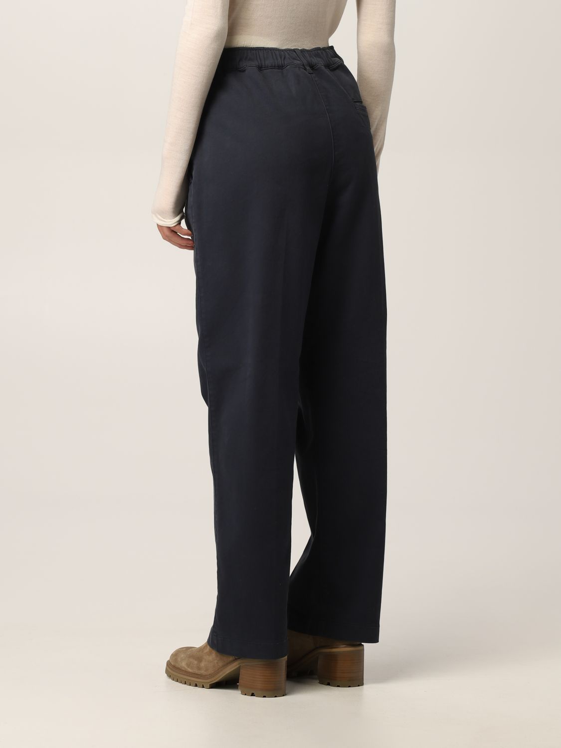 Pantalon Aspesi: Pantalon femme Aspesi bleu marine 2