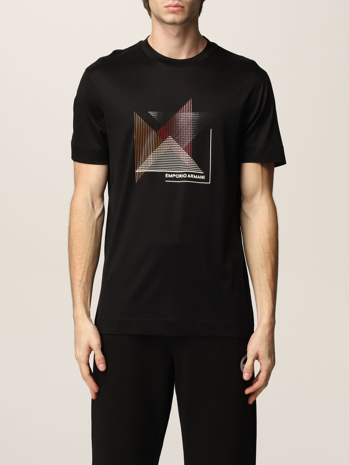 T-shirt Emporio Armani: Emporio Armani jersey T-shirt black 1