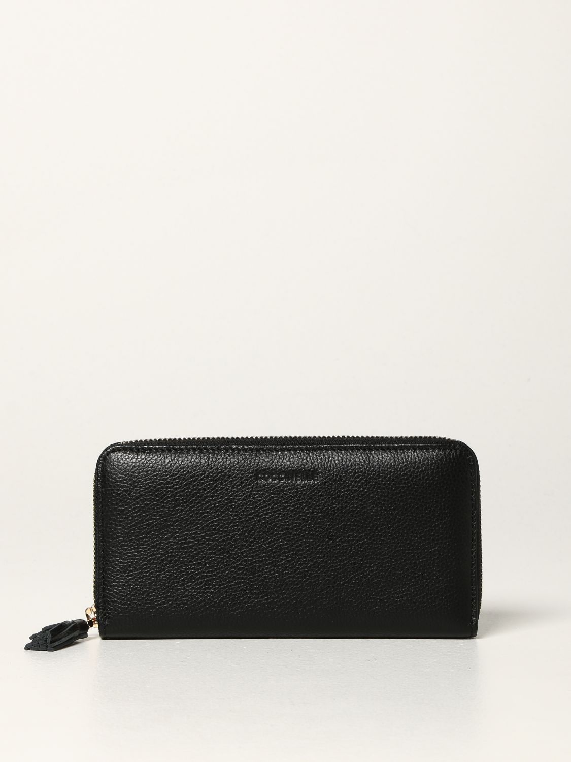 Wallet Coccinelle: Coccinelle wallet in grained leather black 1