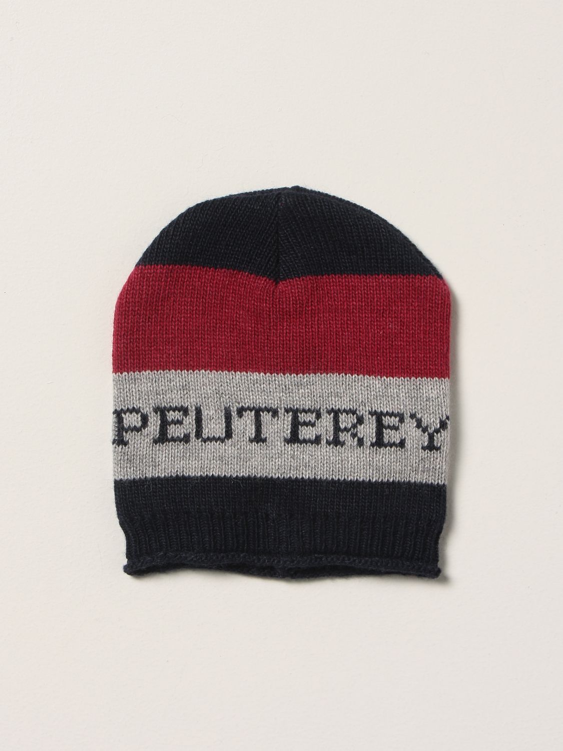 Cappello bambino Peuterey: Cappello a berretto Peuterey con logo fantasia 1