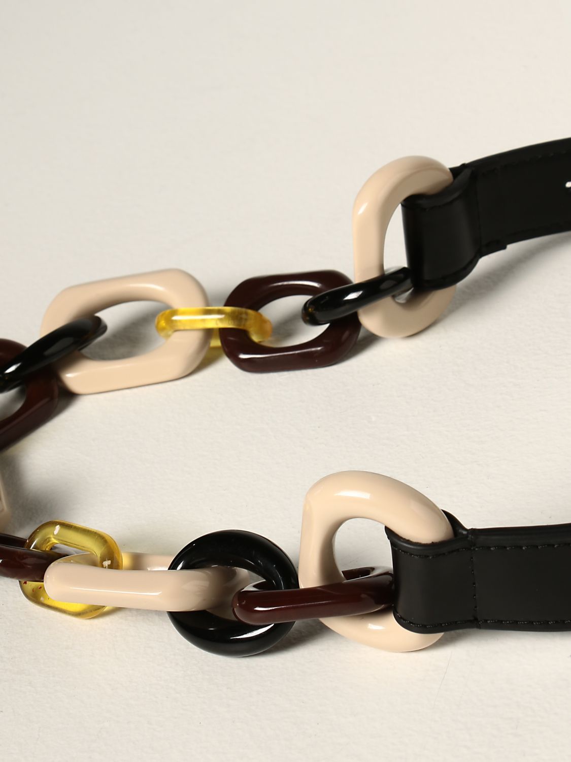 Cintura Maliparmi: Cintura Maliparmi con catena in resina bianco 2