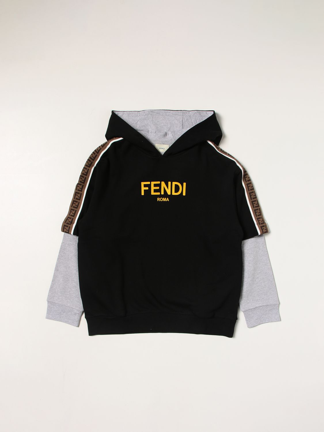 fendi sweater with colorful letters