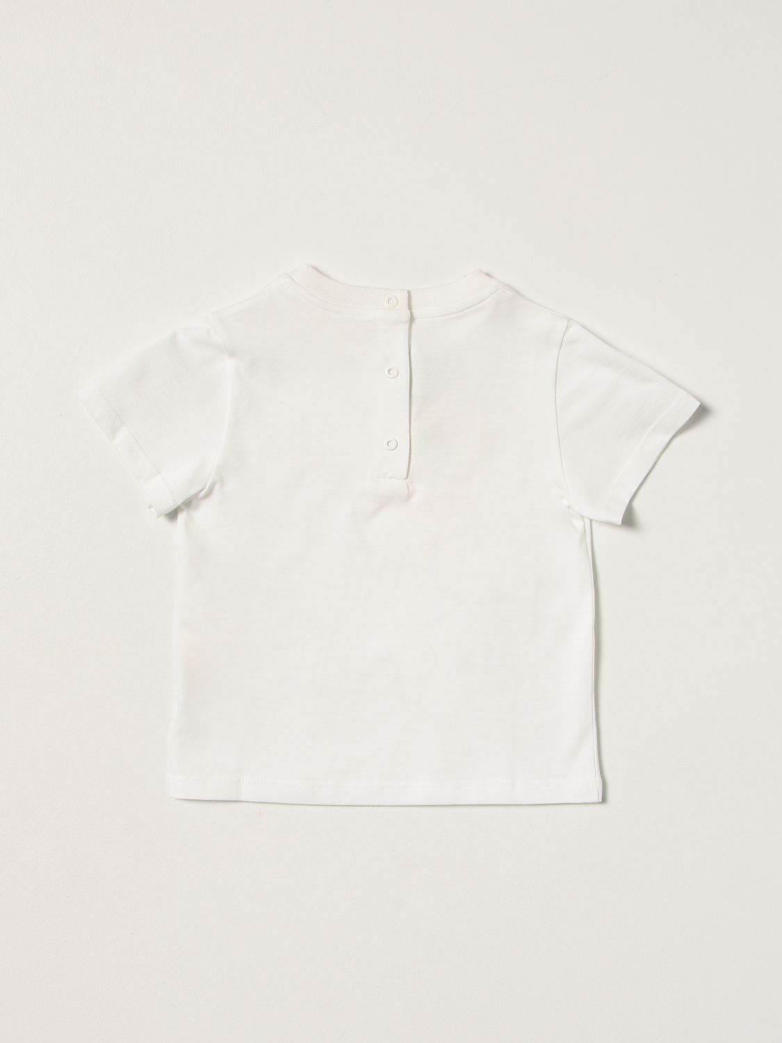 T-shirt Fendi: T-shirt Fendi basic con logo bianco 2