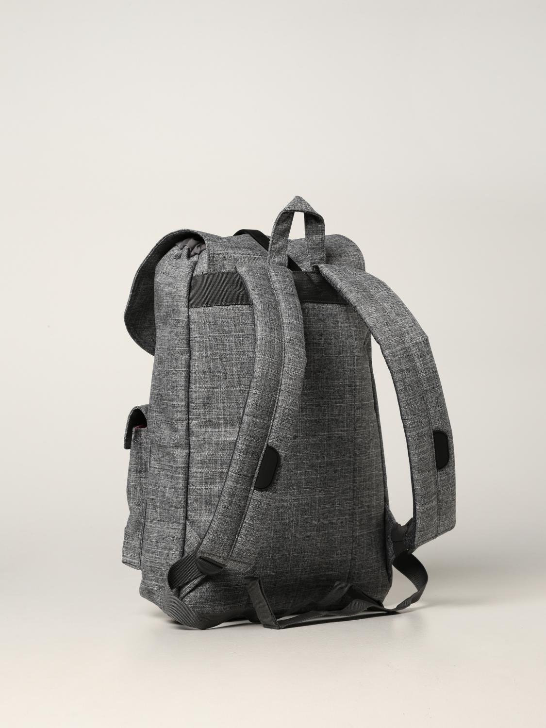 HERSCHEL SUPPLY CO. canvas backpack Black Herschel Supply Co. backpack 66521UB000124 online
