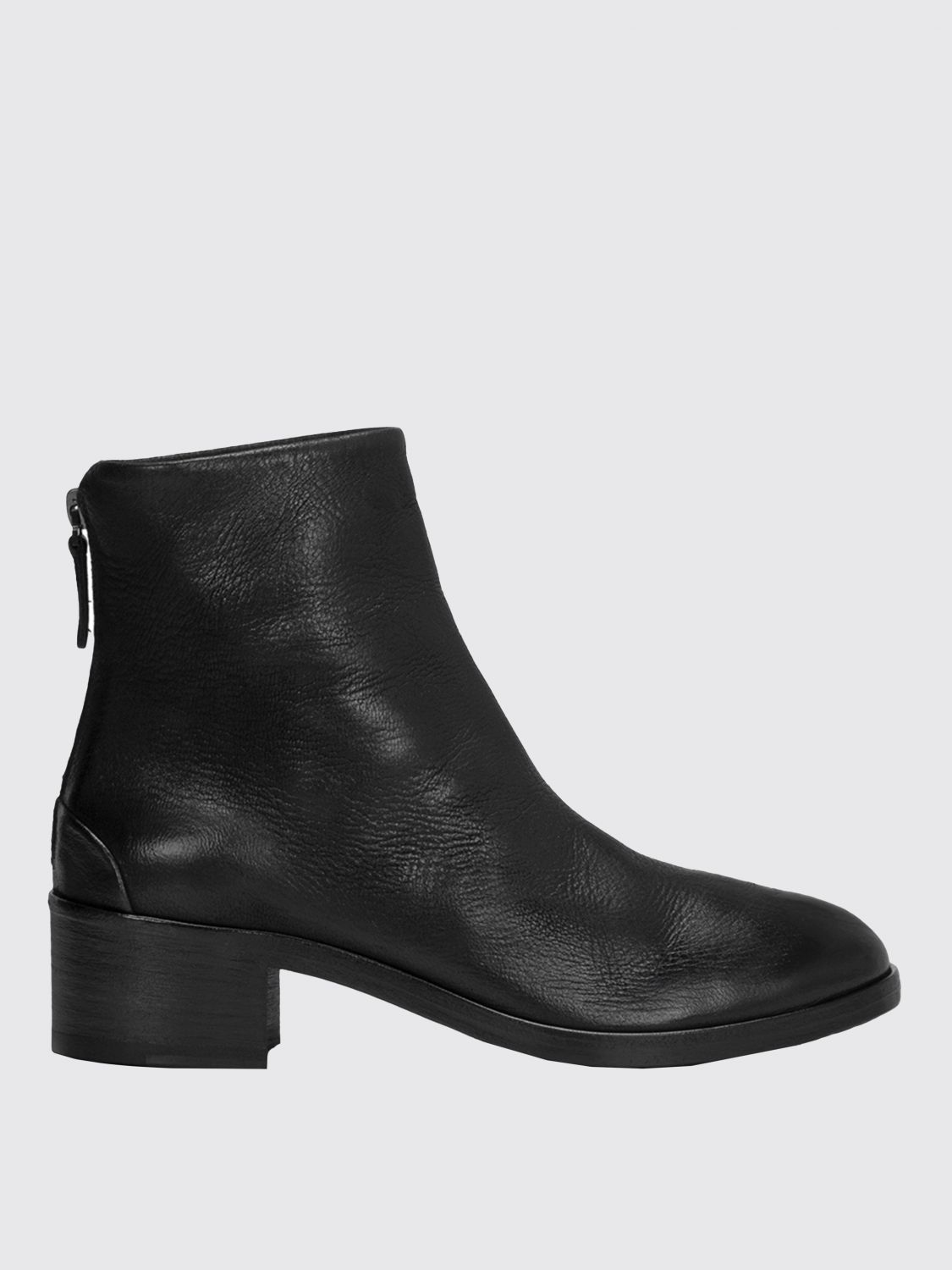 Marsèll Outlet: flat ankle boots for woman - Black | Marsèll flat ankle ...