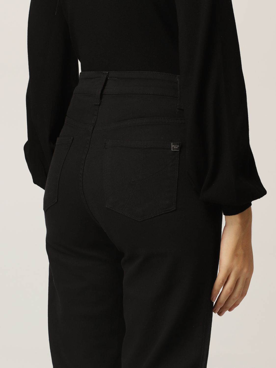 Pantalon Kaos: Pantalon femme Kaos noir 3