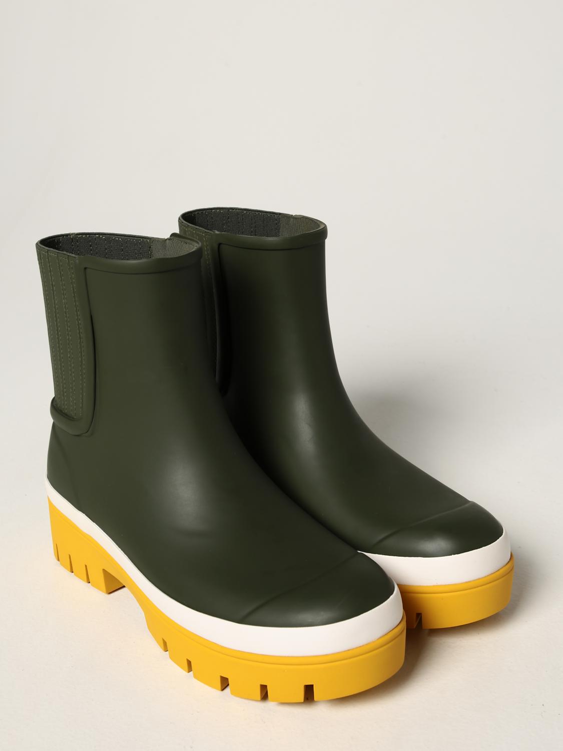 tory burch ankle rain boots