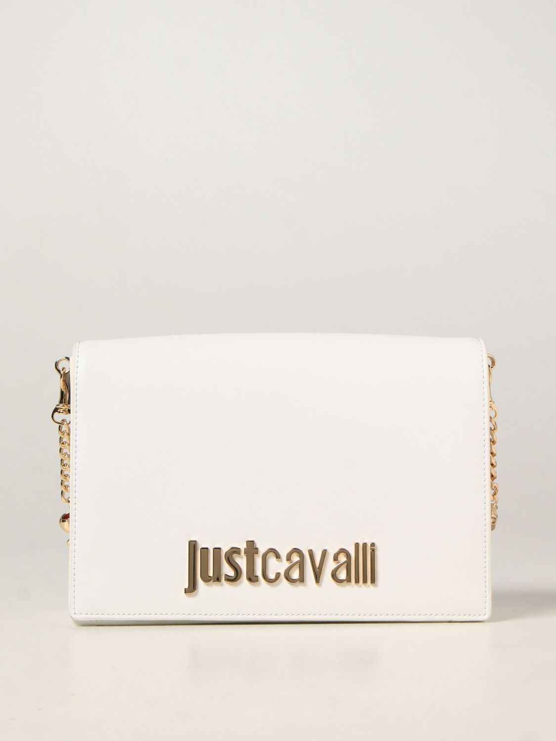 Crossbody bags Just Cavalli: Shoulder bag women Roberto Cavalli white 1
