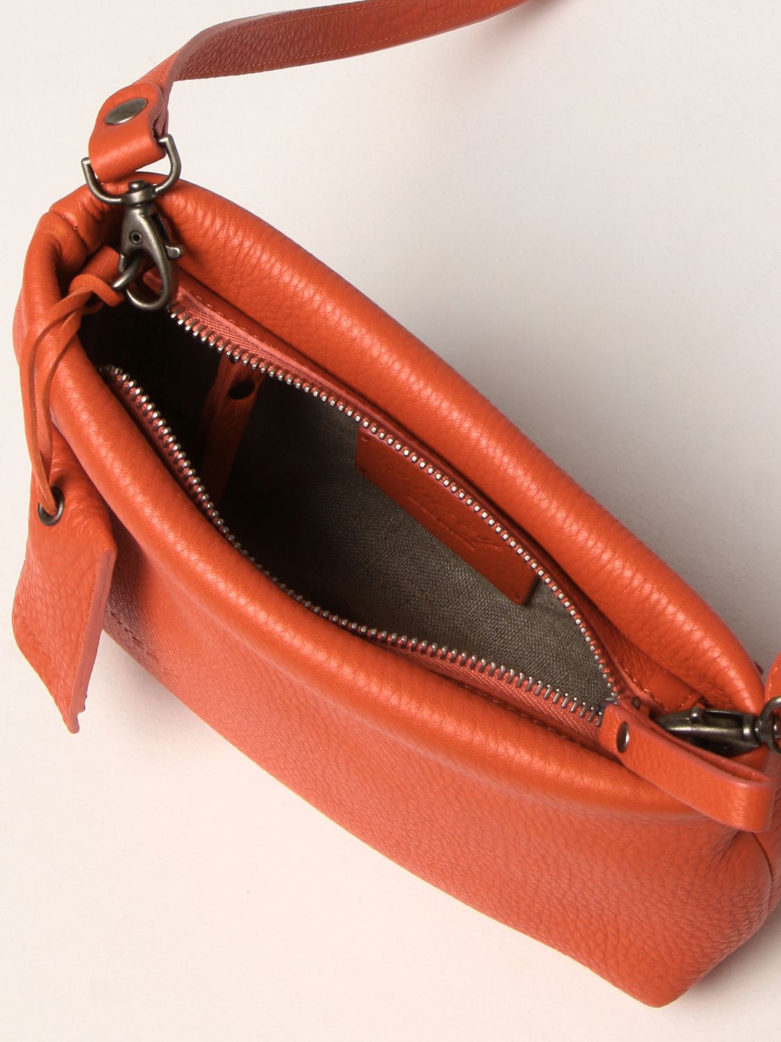 Mini- Tasche Marsèll: Marsèll Fantasmino Tasche aus Volanata-Leder orange 4