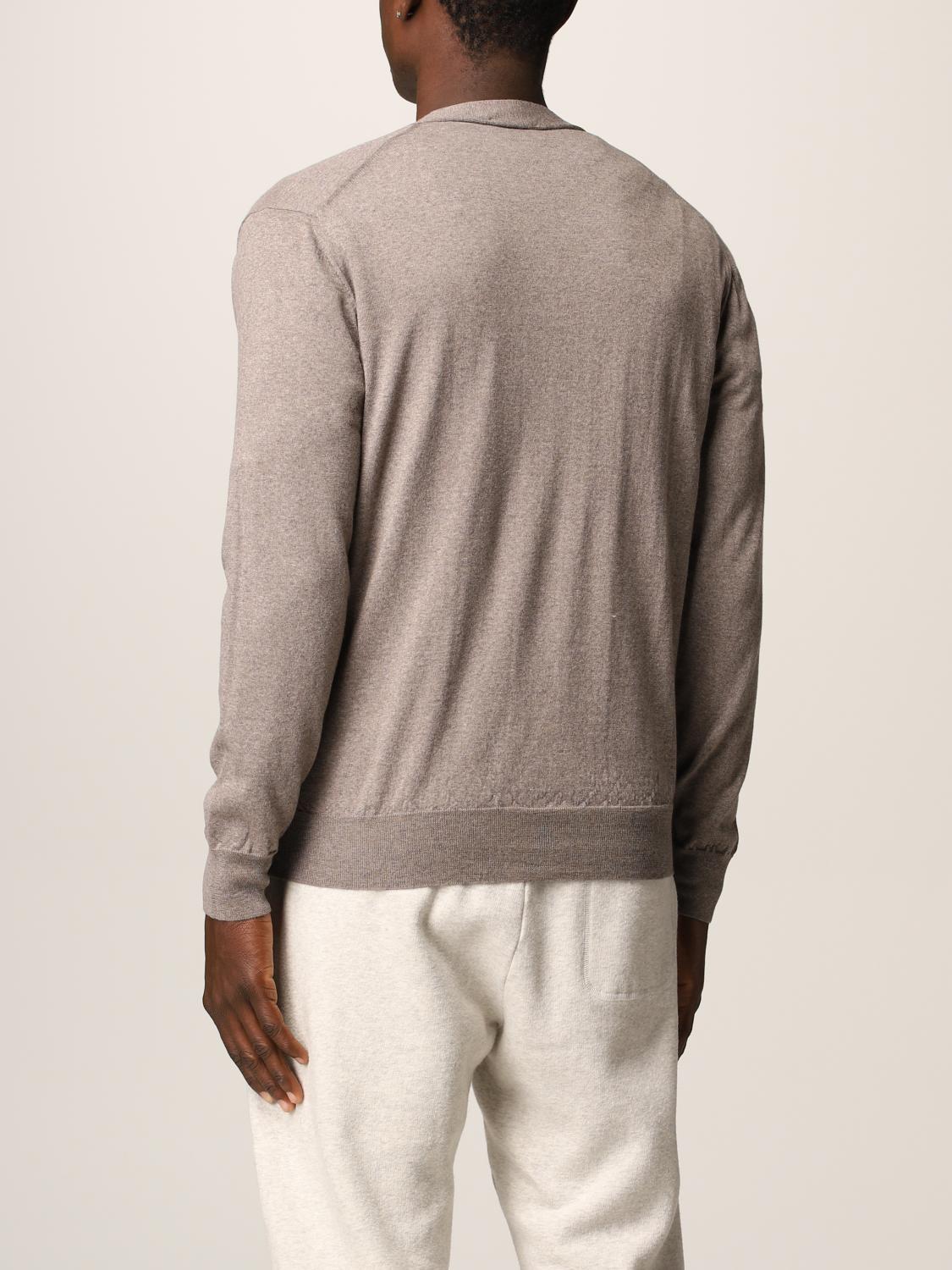 ALTEA cardigan for men Beige Altea cardigan 2161105 online on