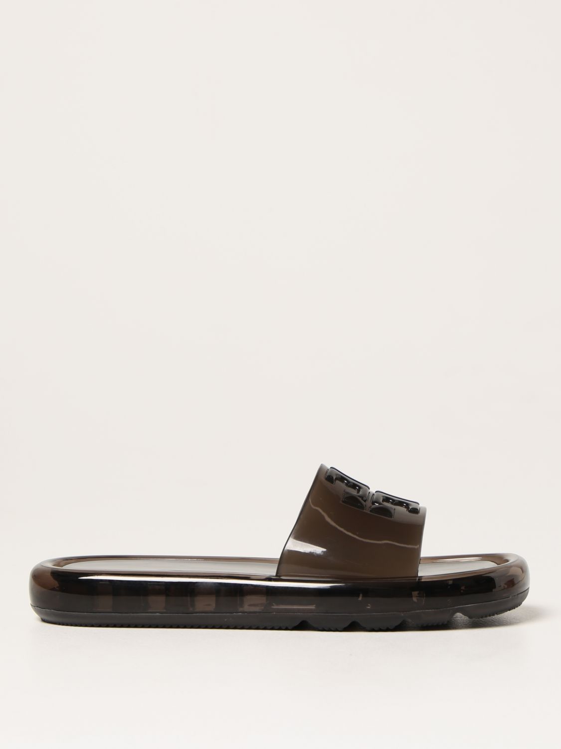 Flat sandals Tory Burch: Bubble Jelly Tory Burch sandal in TPU black 1