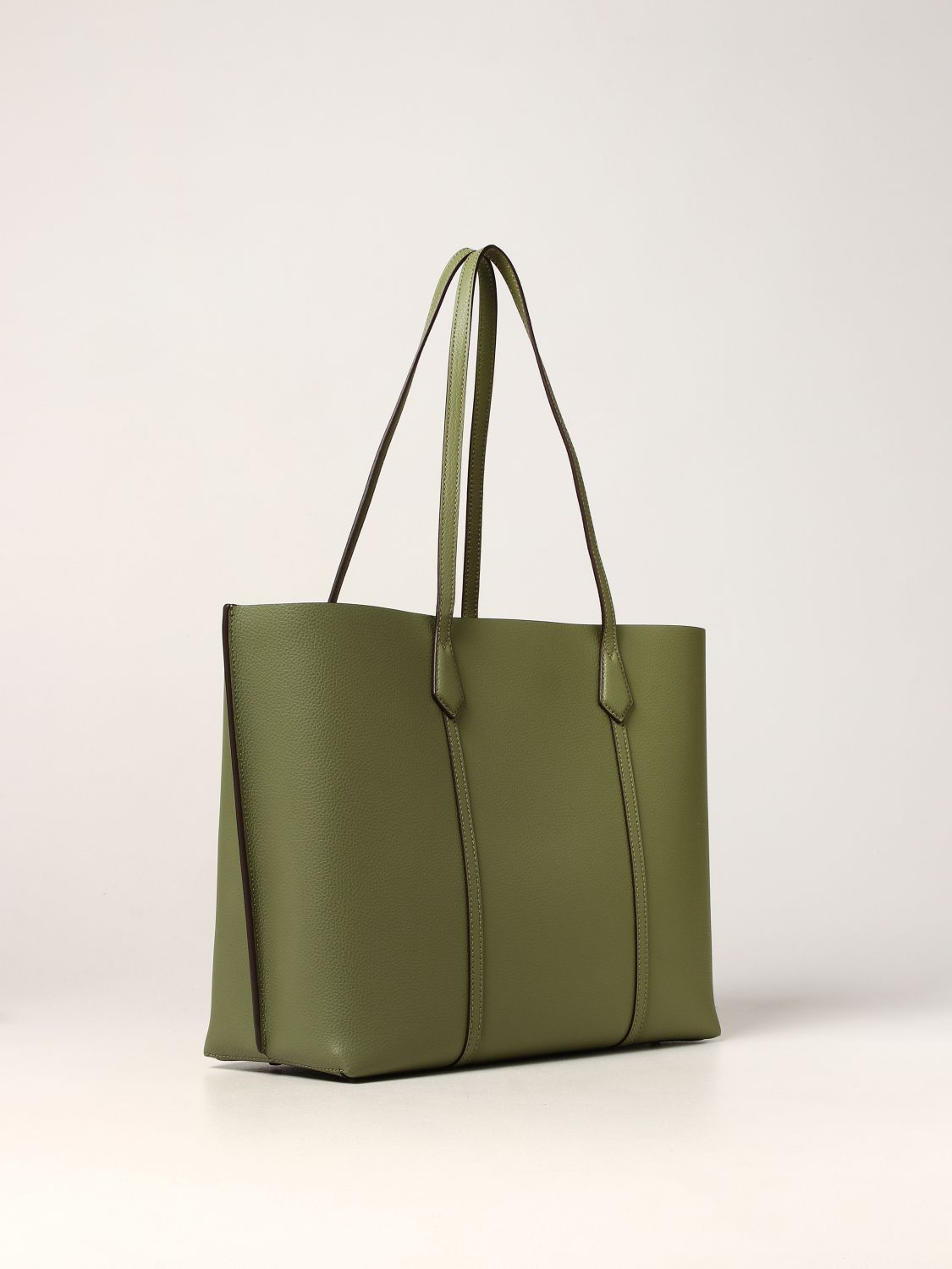 Tory Burch Robinson Saffiano Leather Tote Bag Green $348