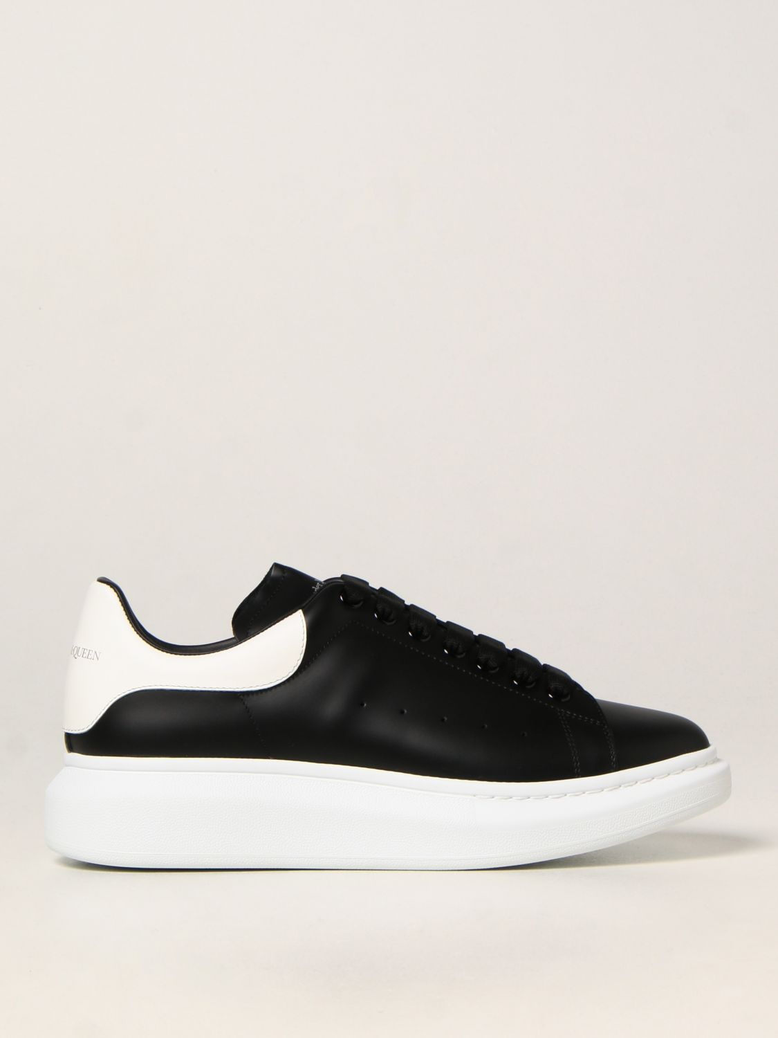 ALEXANDER MCQUEEN: Larry smooth leather ...
