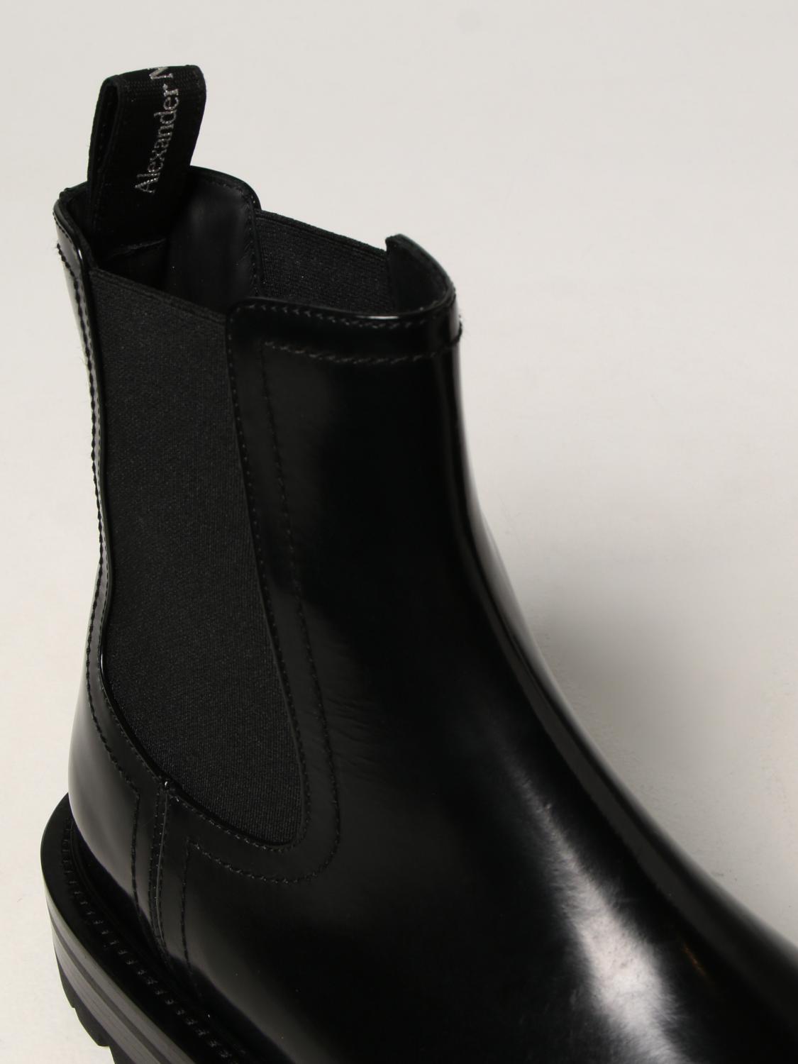 ALEXANDER MCQUEEN: Zapatillas hombre - Negro | Botas Alexander Mcqueen  683568WHZ84 GIGLIO.COM