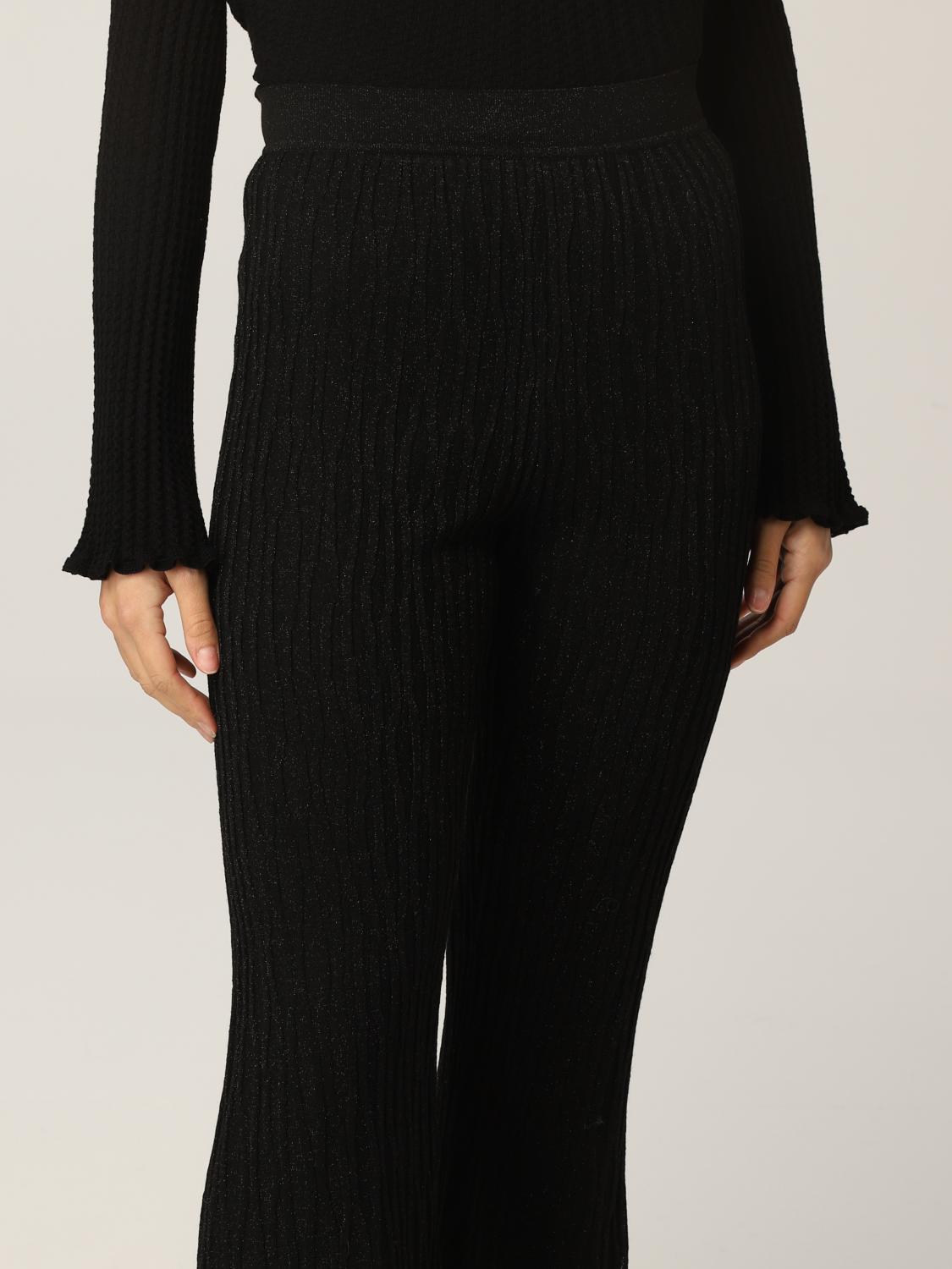 M MISSONI: Pants women - Black | Pants 